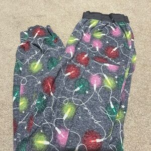 Victoria's Secret Kids Joggers with Festive Lights
